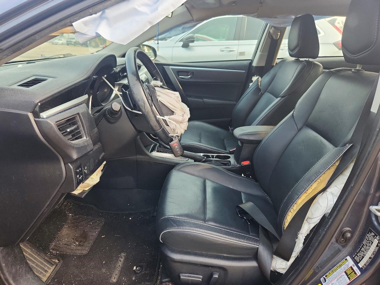 2014 Toyota Corolla S Premium Gray vin: 2T1BURHE8EC197207