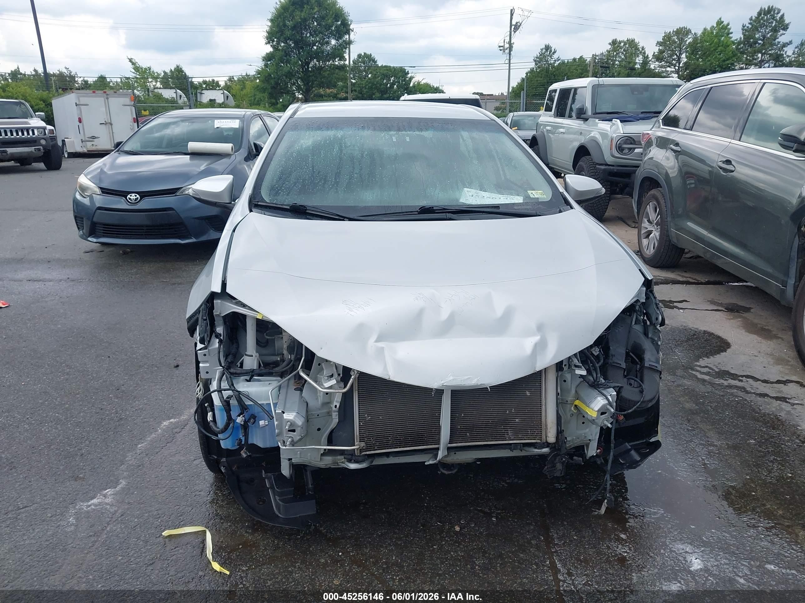 2014 Toyota Corolla S Plus Серый vin: 2T1BURHE8EC198342