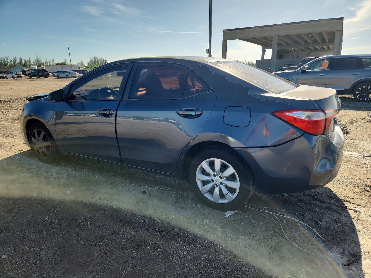 2014 Toyota Corolla Le Серый vin: 2T1BURHE8EC198602