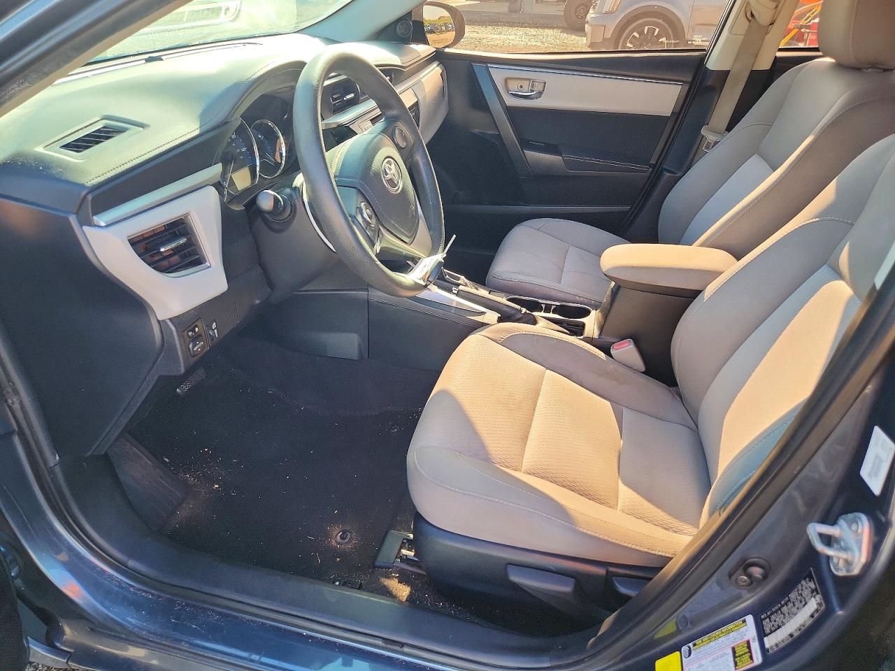 2014 Toyota Corolla Le Серый vin: 2T1BURHE8EC198602