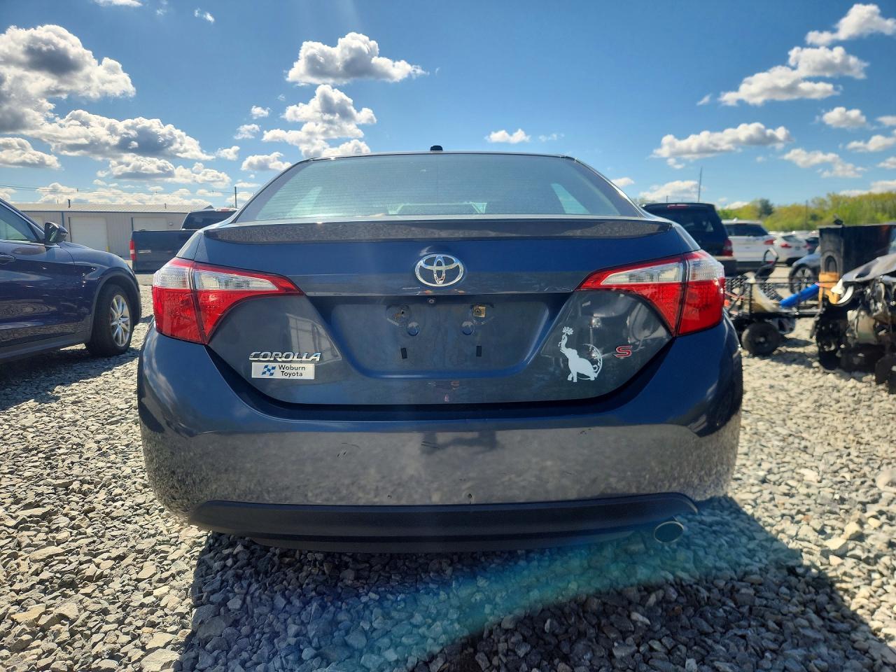 2014 Toyota Corolla S Plus Gray vin: 2T1BURHE8EC203507