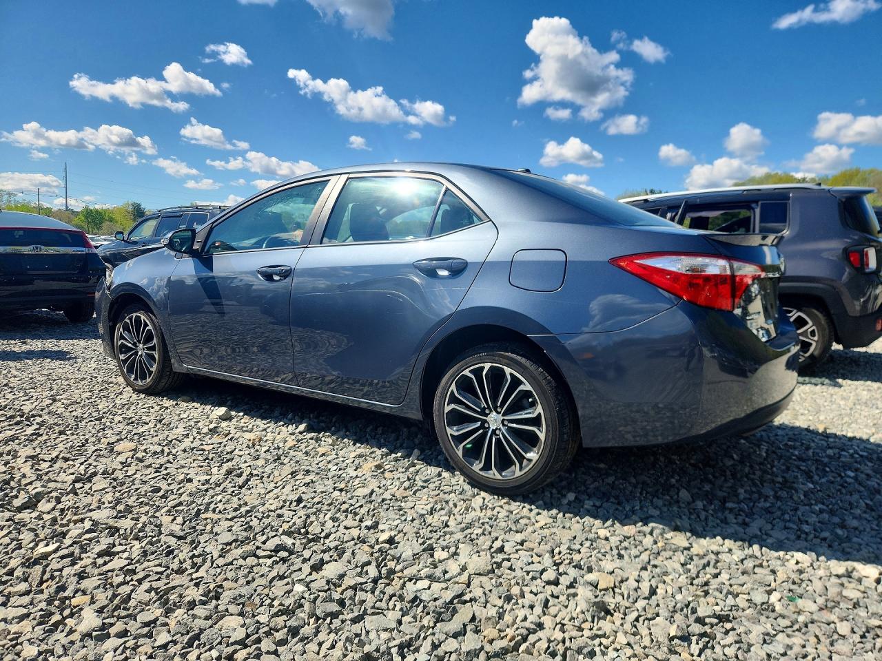 2014 Toyota Corolla S Plus Gray vin: 2T1BURHE8EC203507