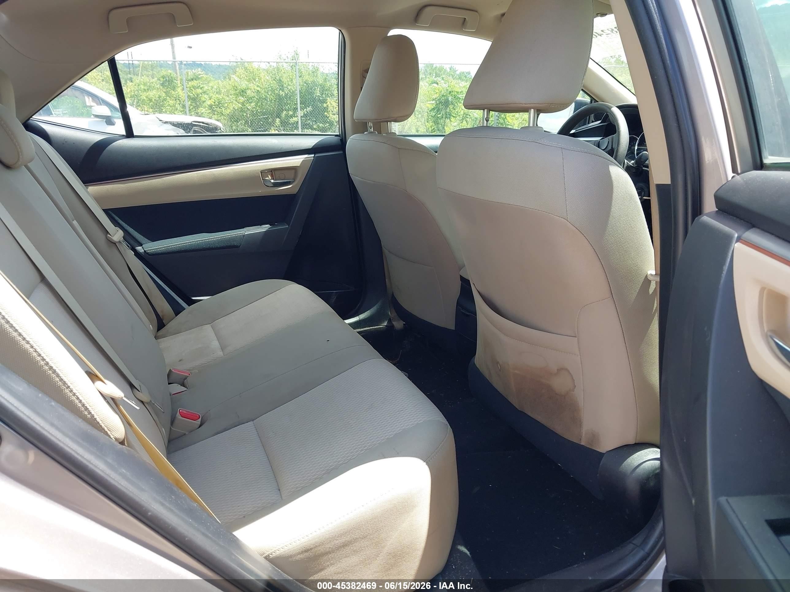 2014 Toyota Corolla Le Silver vin: 2T1BURHE8EC204205
