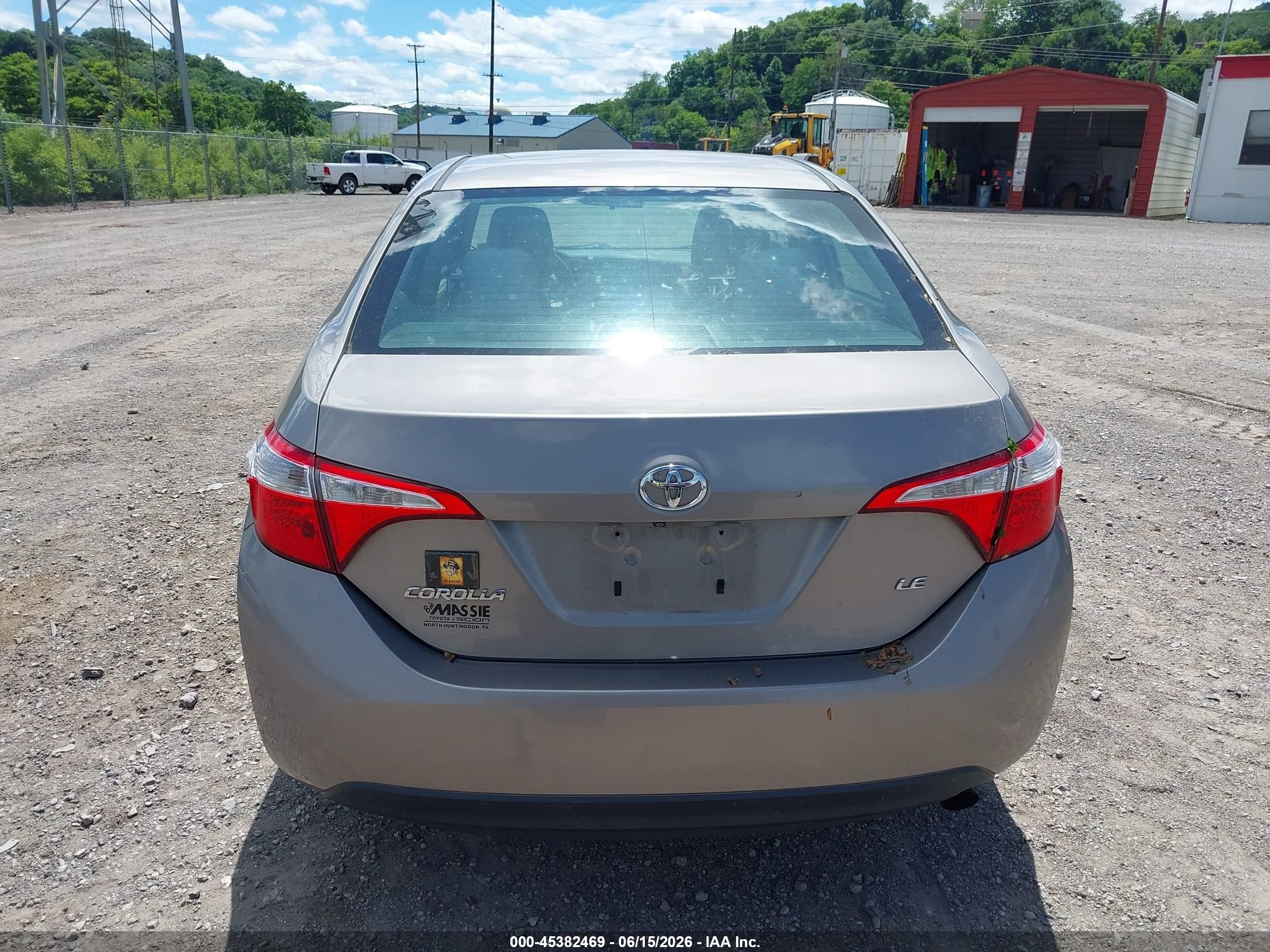 2014 Toyota Corolla Le Silver vin: 2T1BURHE8EC204205