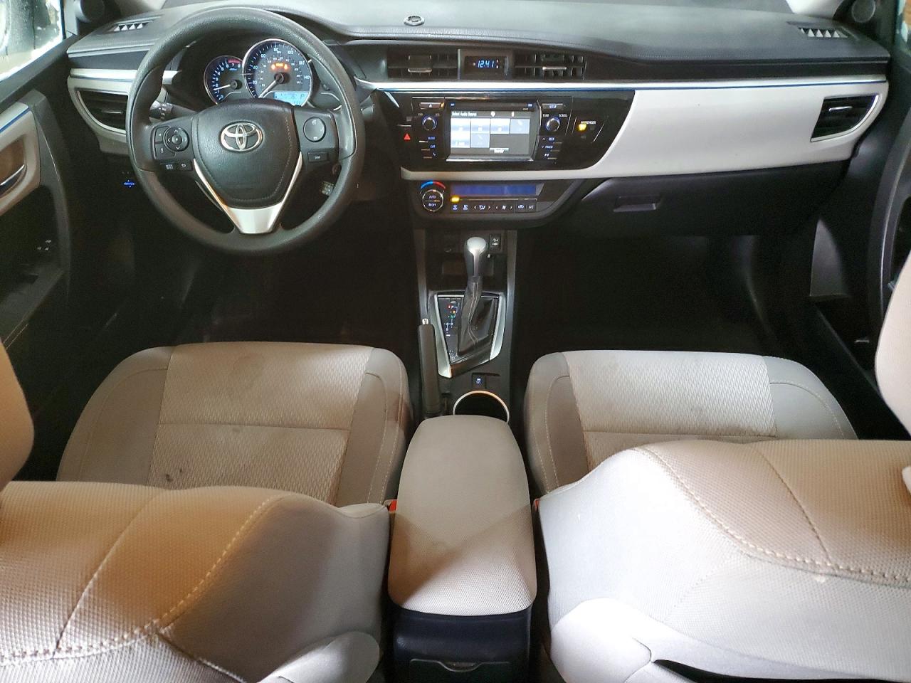 2014 Toyota Corolla Le White vin: 2T1BURHE8EC204351