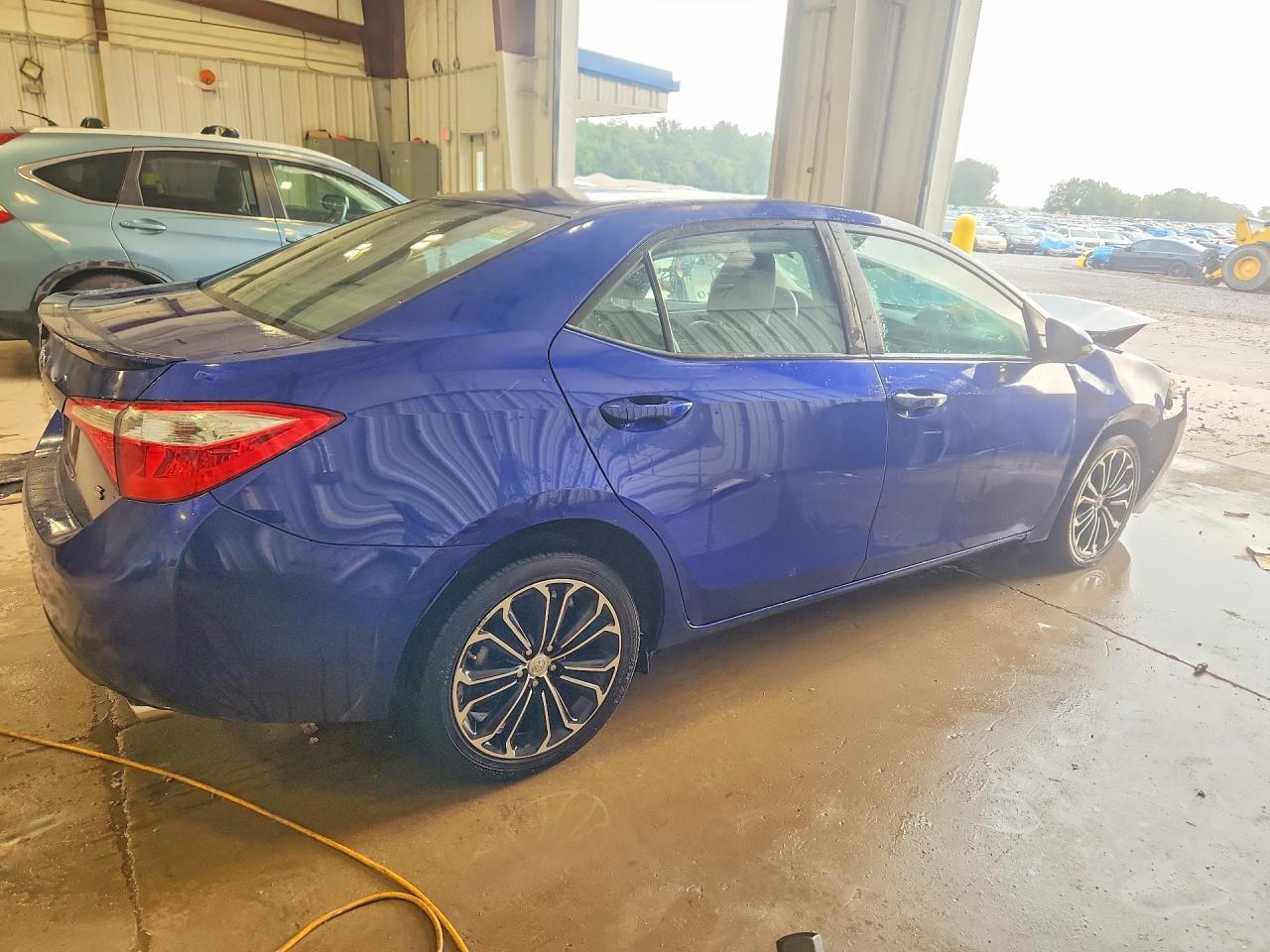 2014 Toyota Corolla S Plus Blue vin: 2T1BURHE8EC223112