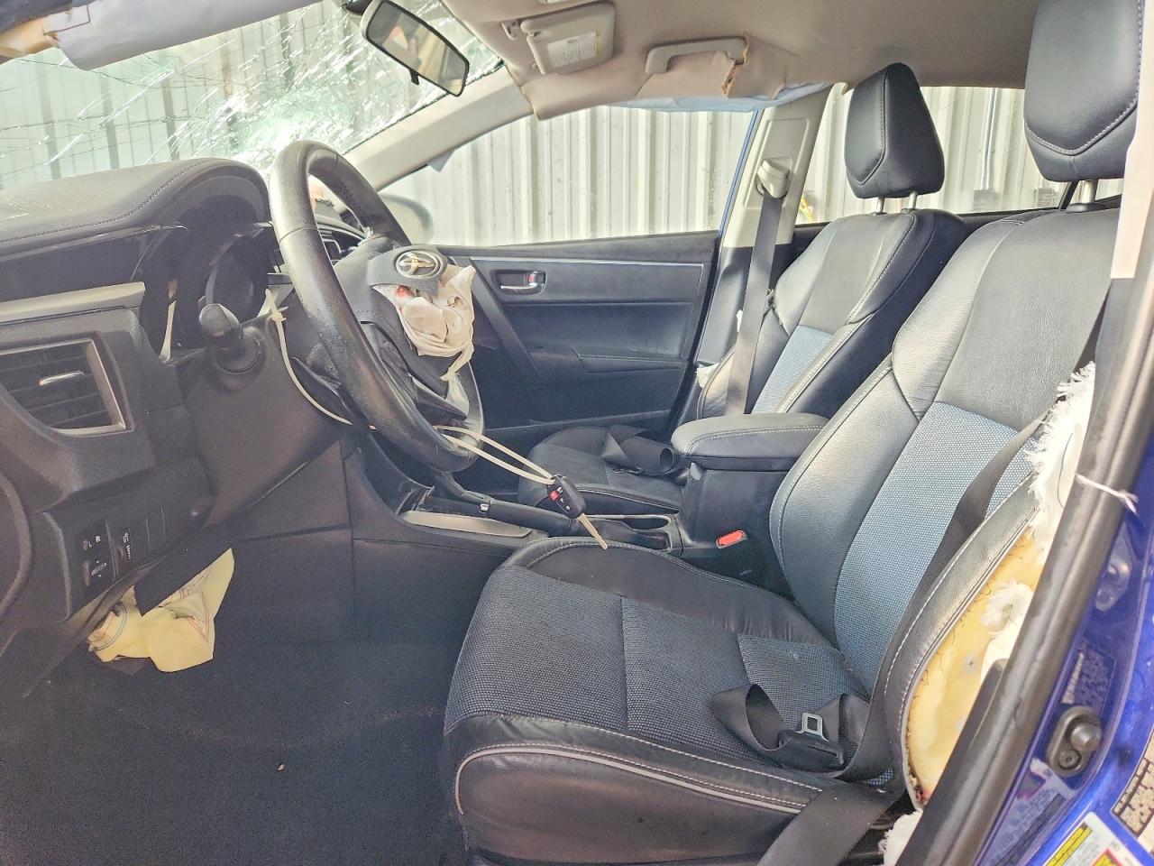 2014 Toyota Corolla S Plus Blue vin: 2T1BURHE8EC223112