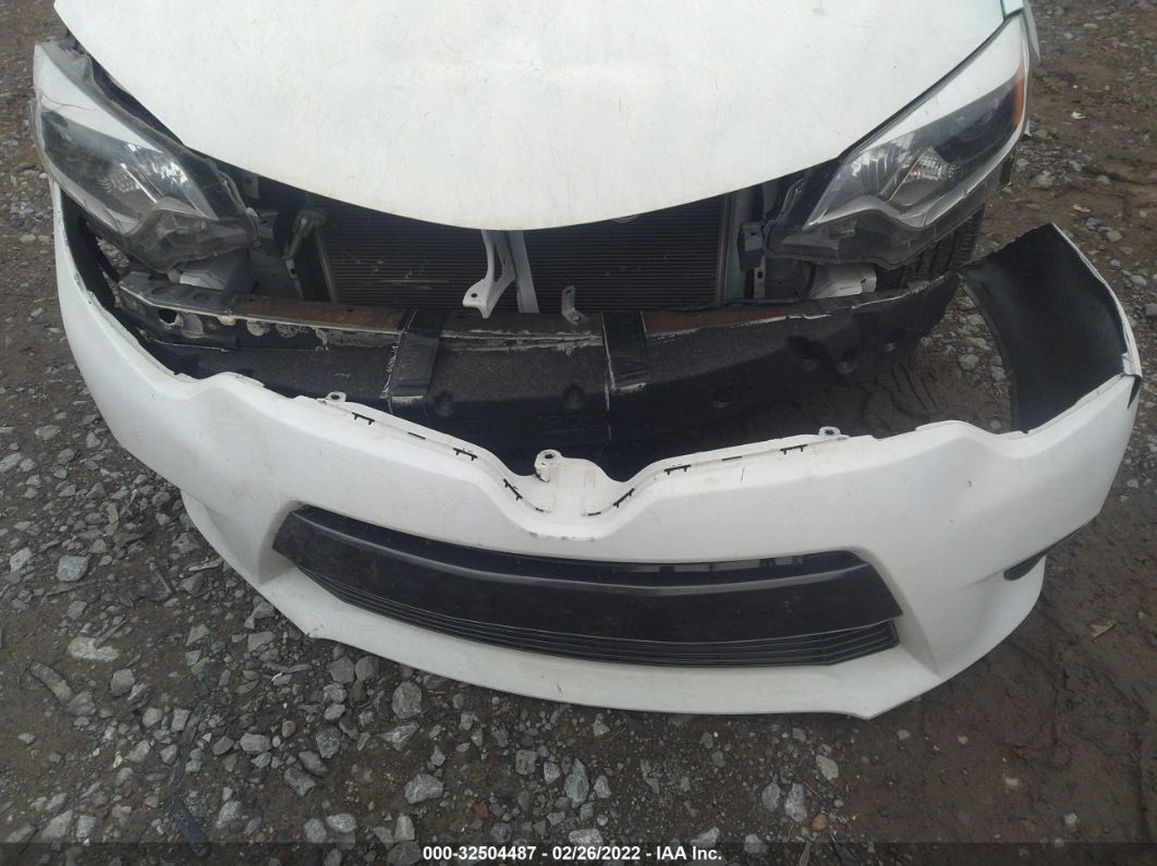 2015 Toyota Corolla L/le/s/s Plus/le Plus White vin: 2T1BURHE8FC238811