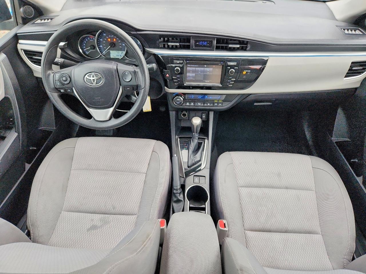 2015 Toyota Corolla Le White vin: 2T1BURHE8FC241353