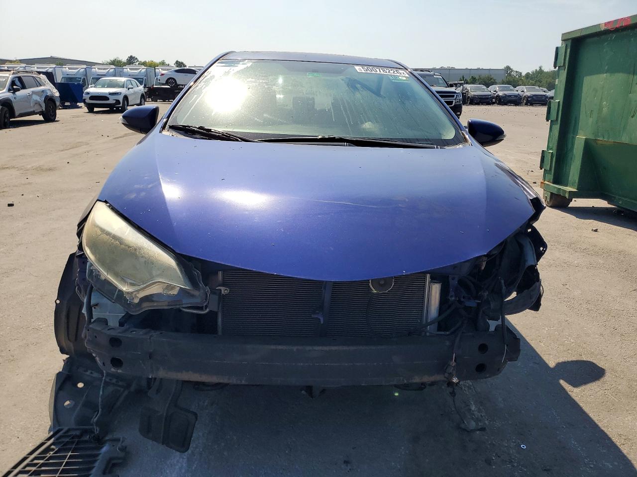 2015 Toyota Corolla S Plus Blue vin: 2T1BURHE8FC249601