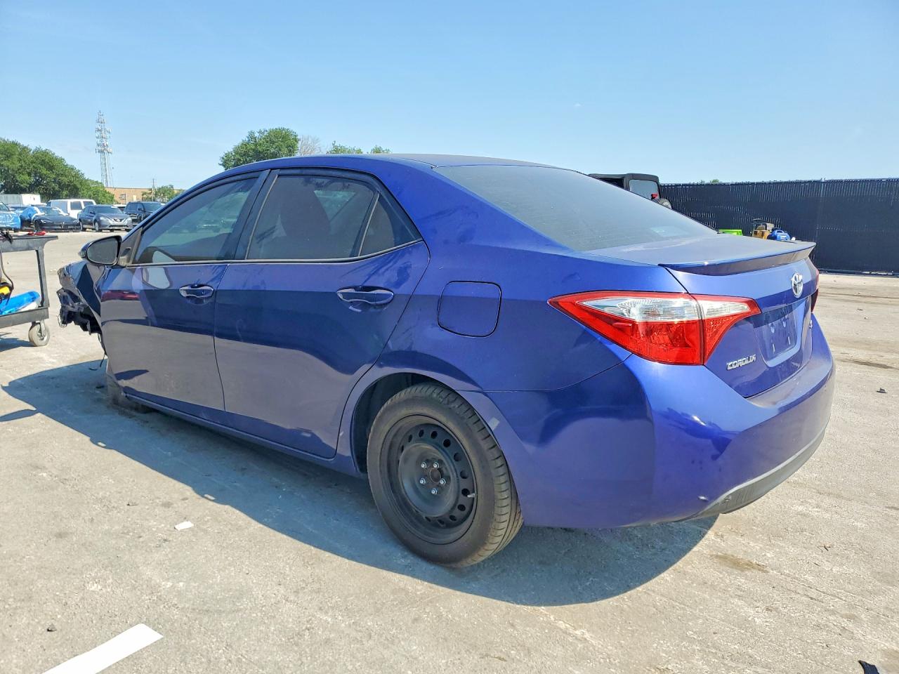 2015 Toyota Corolla S Plus Blue vin: 2T1BURHE8FC249601