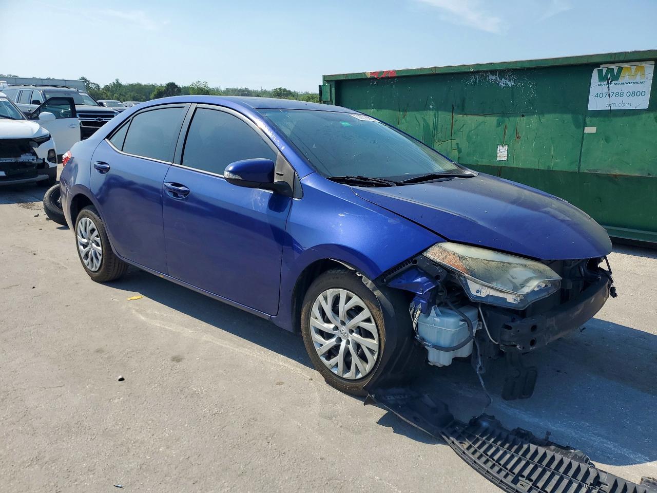2015 Toyota Corolla S Plus Blue vin: 2T1BURHE8FC249601