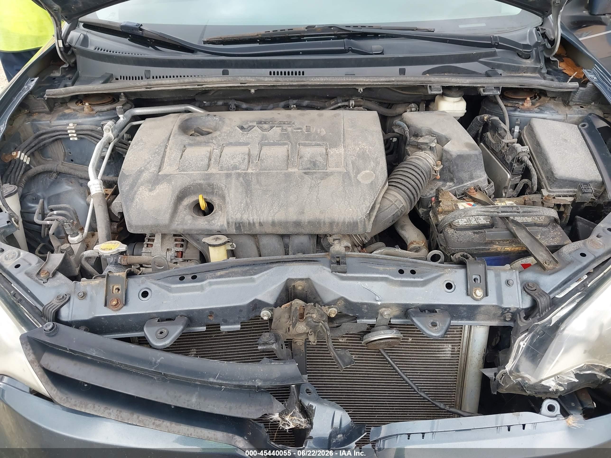 2015 Toyota Corolla L Blue vin: 2T1BURHE8FC258492