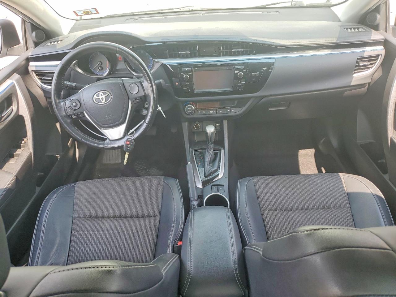 2015 Toyota Corolla S Plus Silver vin: 2T1BURHE8FC272912
