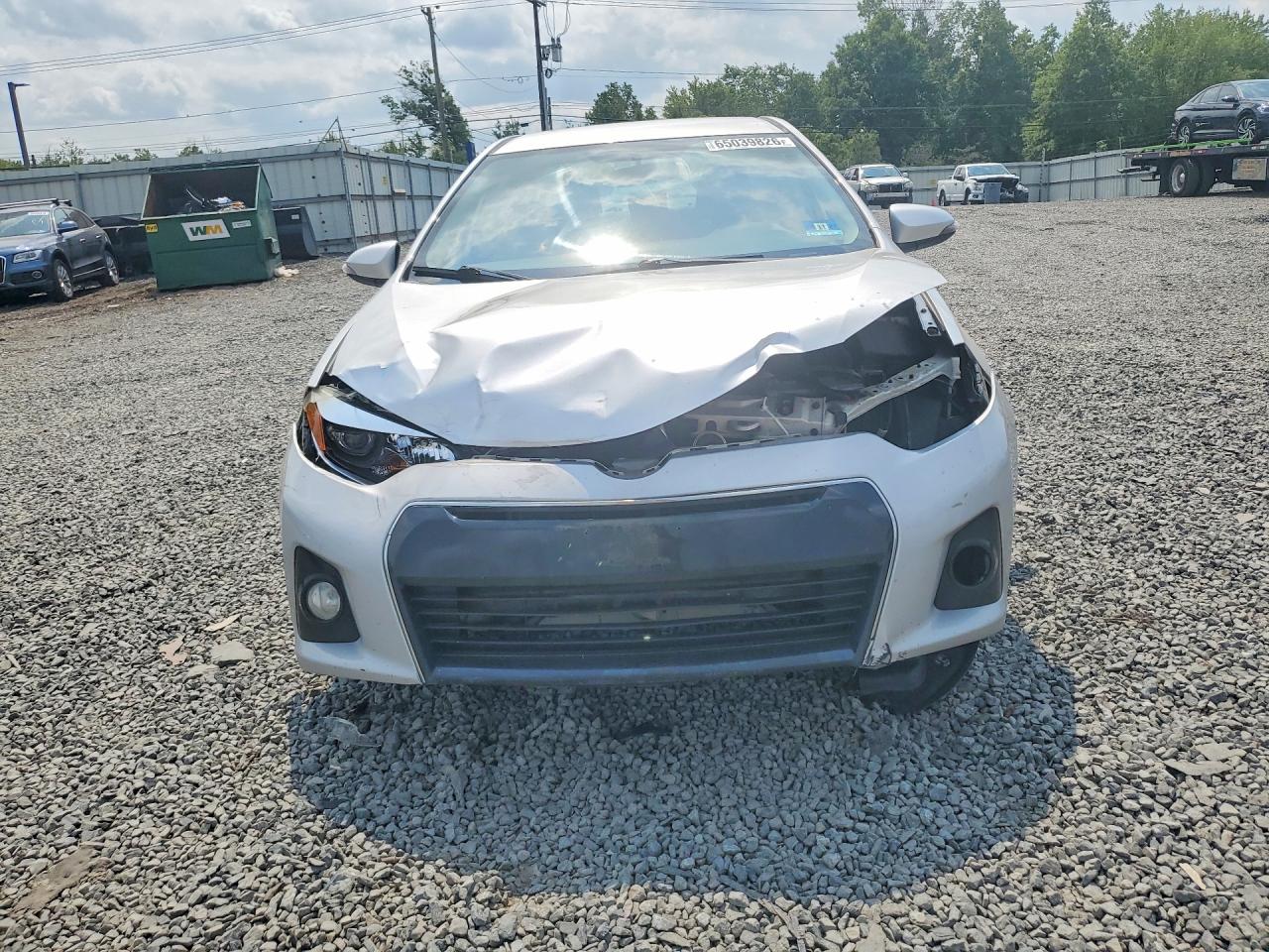 2015 Toyota Corolla S Plus Silver vin: 2T1BURHE8FC272912