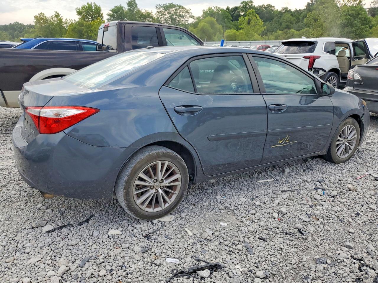 2015 Toyota Corolla Le Plus Blue vin: 2T1BURHE8FC274711