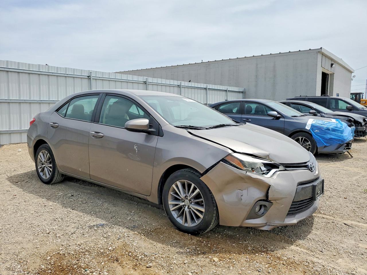 2015 Toyota Corolla Le Plus Gray vin: 2T1BURHE8FC276555