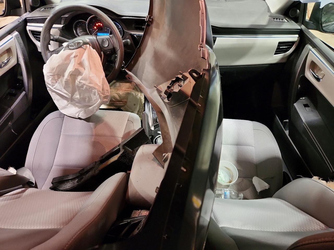 2015 Toyota Corolla Le Gray vin: 2T1BURHE8FC279245