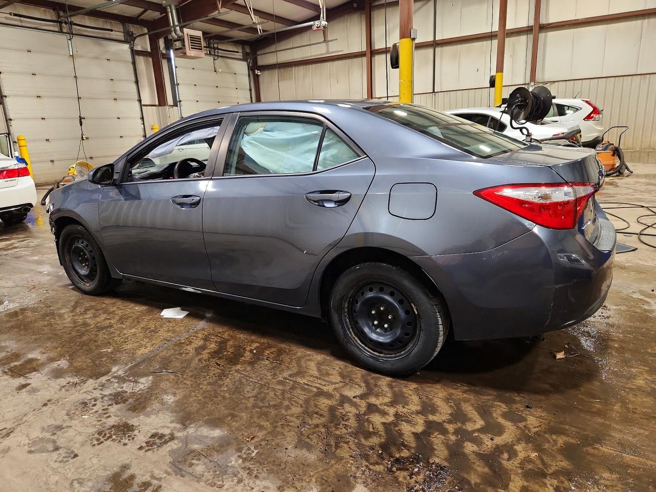 2015 Toyota Corolla Le Gray vin: 2T1BURHE8FC279245