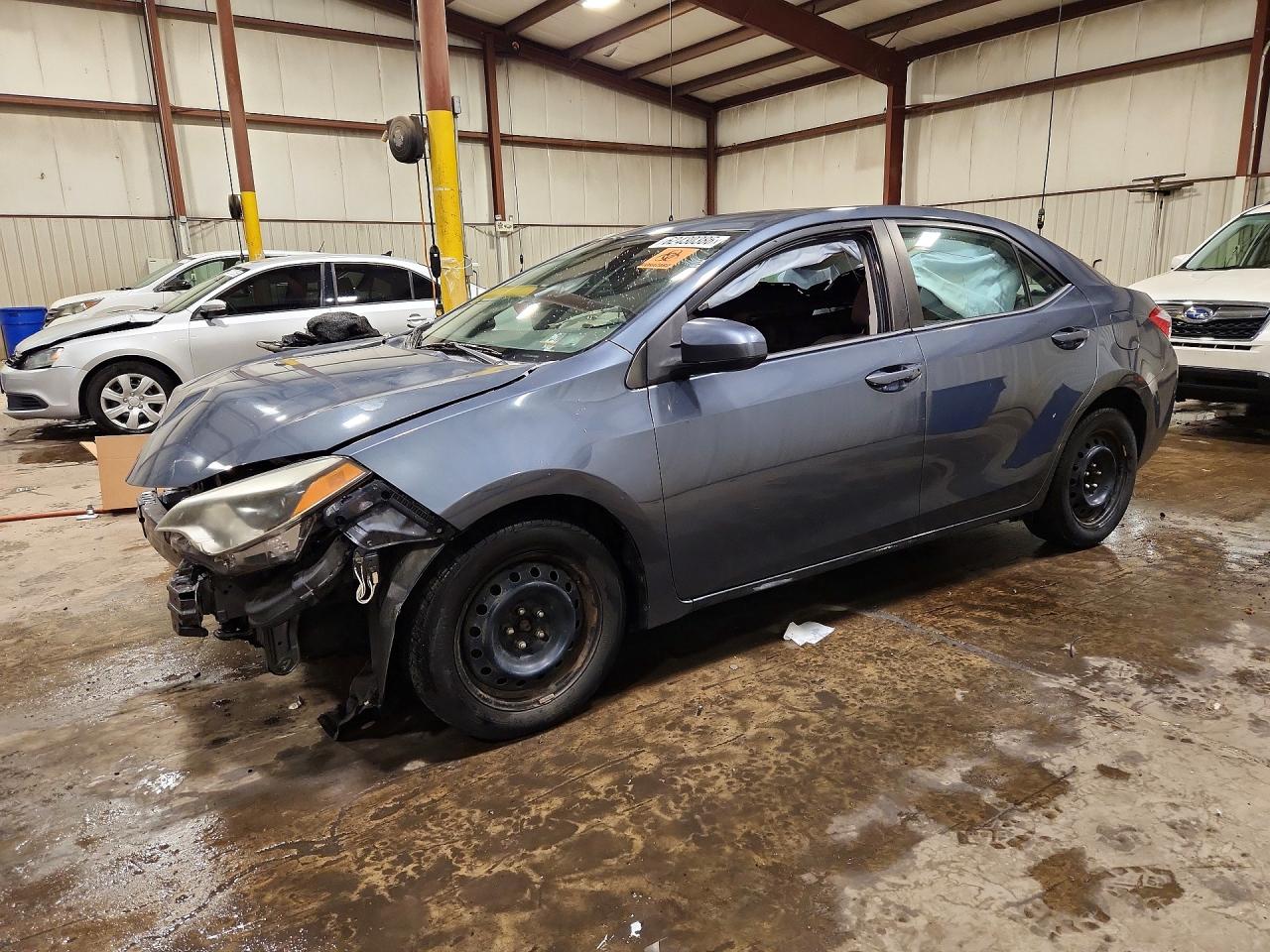 2015 Toyota Corolla Le Gray vin: 2T1BURHE8FC279245