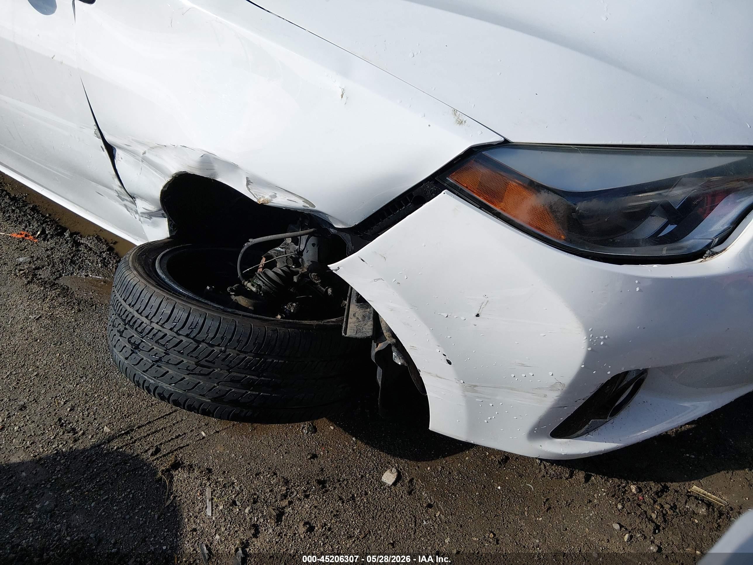 2015 Toyota Corolla S Plus White vin: 2T1BURHE8FC320974