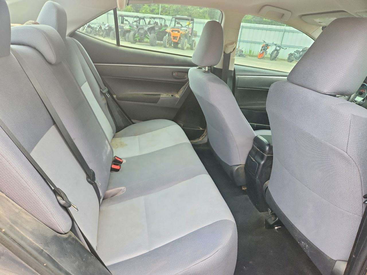 2015 Toyota Corolla L Blue vin: 2T1BURHE8FC325043