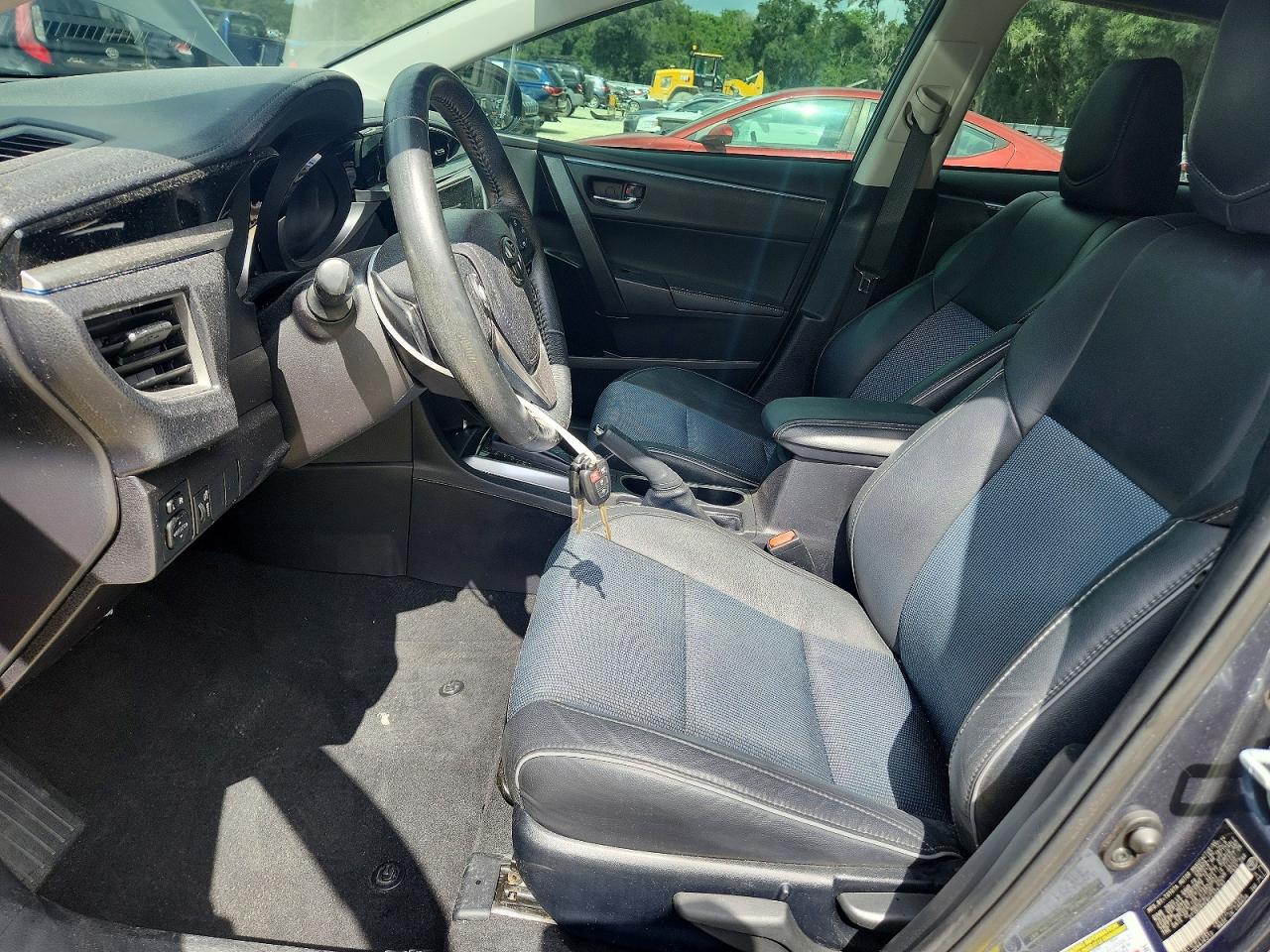2015 Toyota Corolla S Plus Gray vin: 2T1BURHE8FC334793