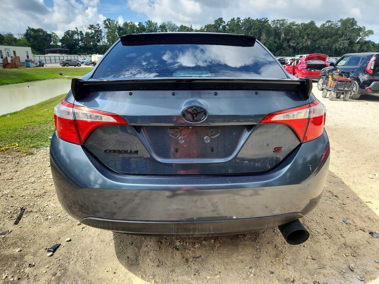 2015 Toyota Corolla S Plus Gray vin: 2T1BURHE8FC334793