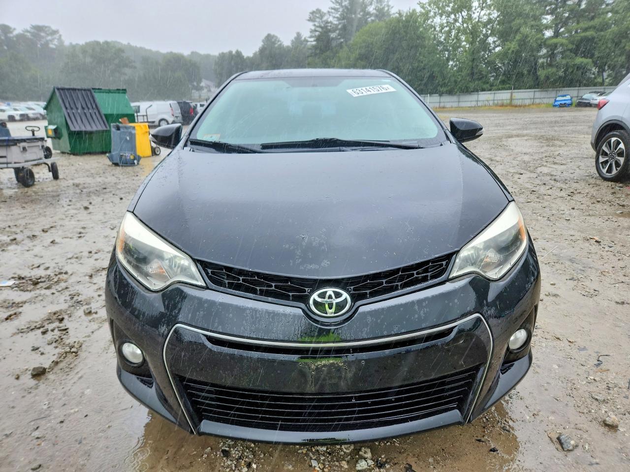 2015 Toyota Corolla S Plus Black vin: 2T1BURHE8FC359757