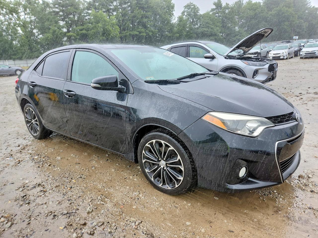 2015 Toyota Corolla S Plus Black vin: 2T1BURHE8FC359757