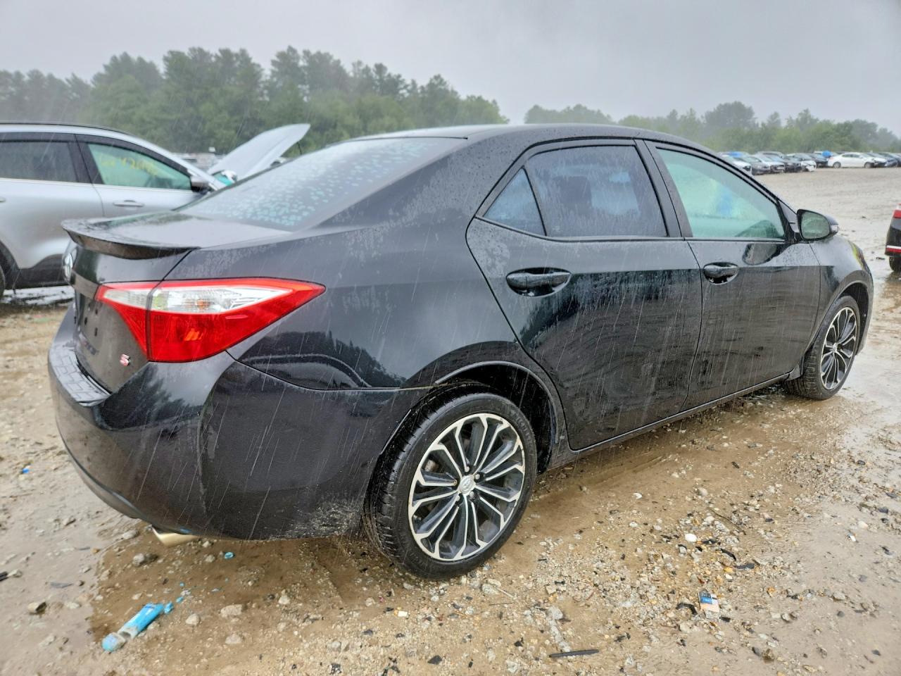 2015 Toyota Corolla S Plus Black vin: 2T1BURHE8FC359757
