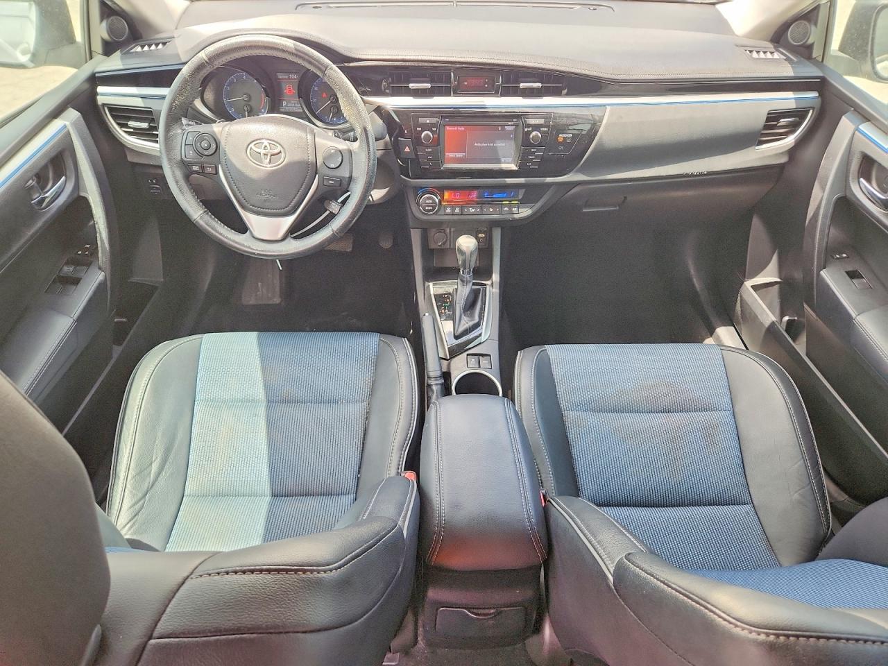 2015 Toyota Corolla S Plus White vin: 2T1BURHE8FC375683