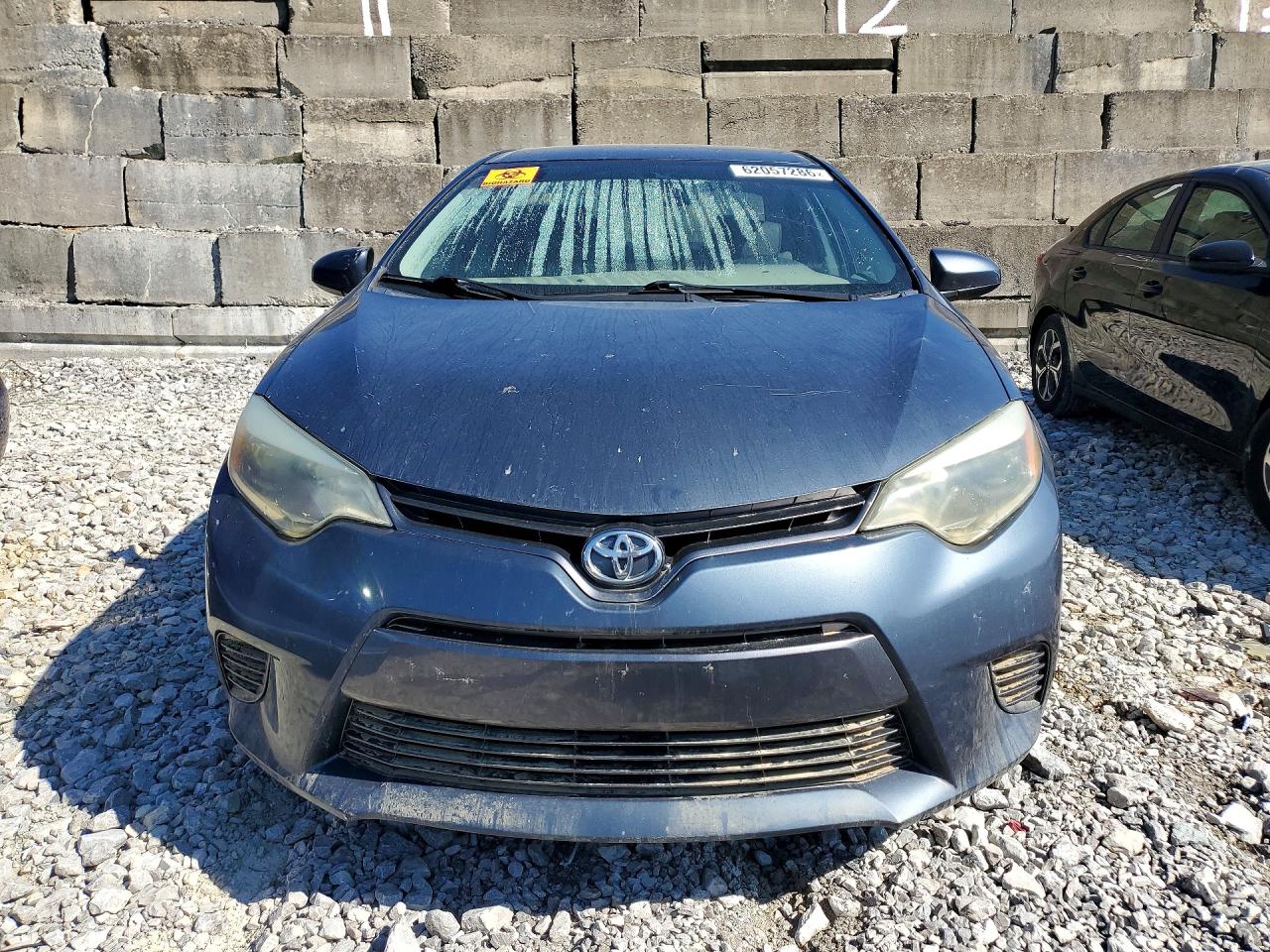 2015 Toyota Corolla Le Blue vin: 2T1BURHE8FC379278