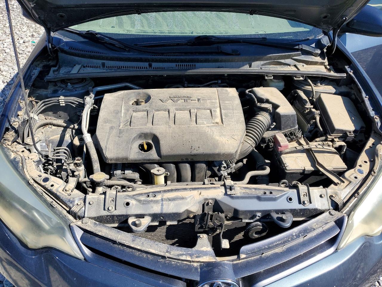 2015 Toyota Corolla Le Blue vin: 2T1BURHE8FC379278