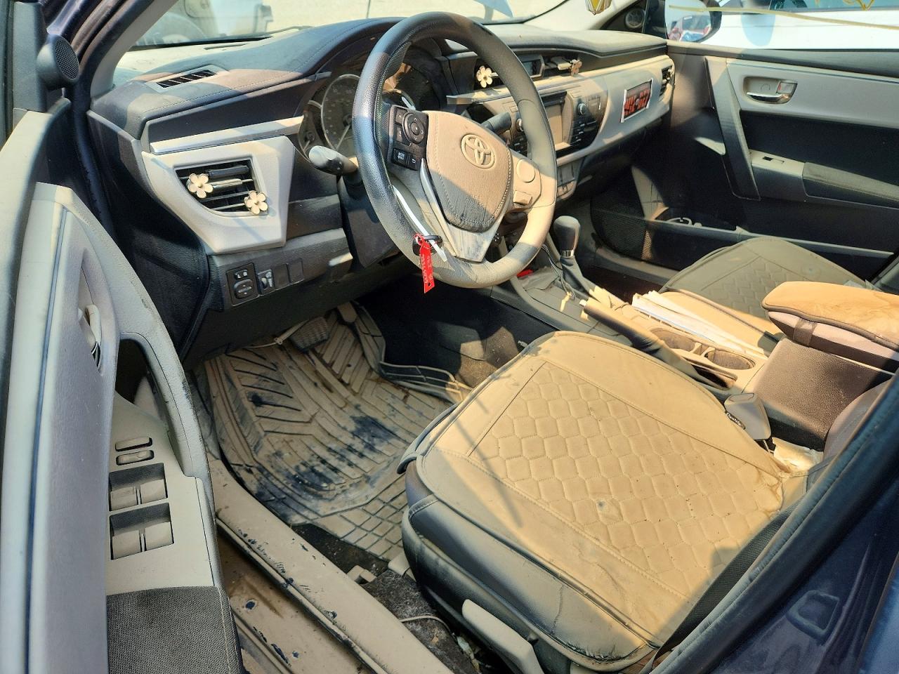 2015 Toyota Corolla Le Blue vin: 2T1BURHE8FC379278