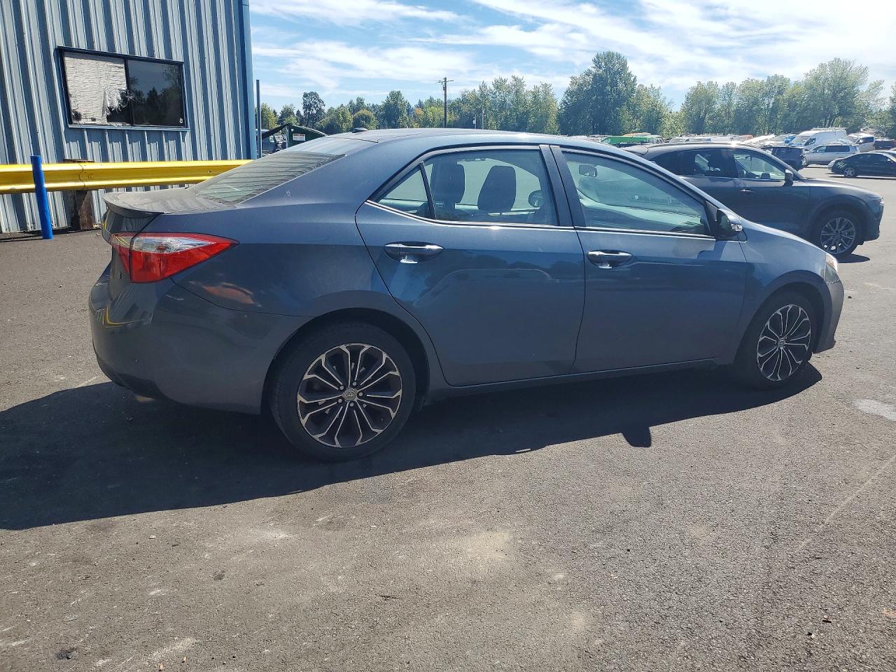 2015 Toyota Corolla S Premium Blue vin: 2T1BURHE8FC431539