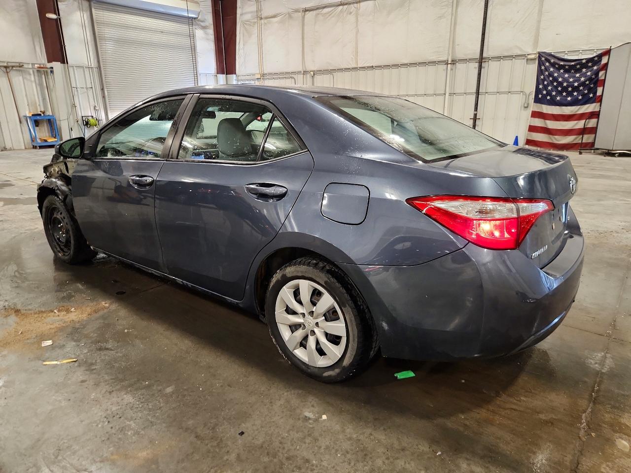 2015 Toyota Corolla Le Gray vin: 2T1BURHE8FC467554
