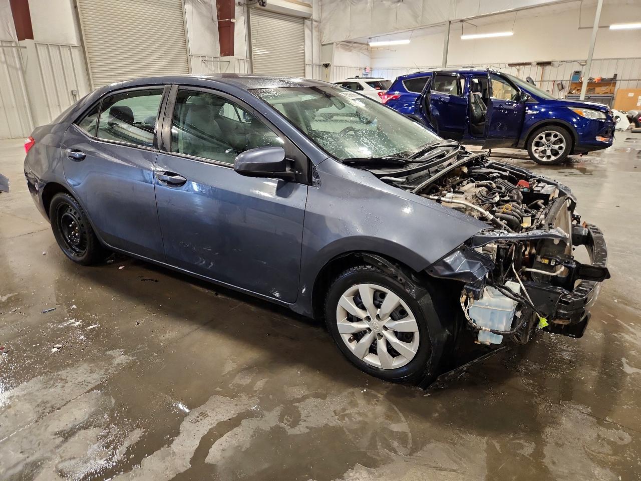 2015 Toyota Corolla Le Gray vin: 2T1BURHE8FC467554