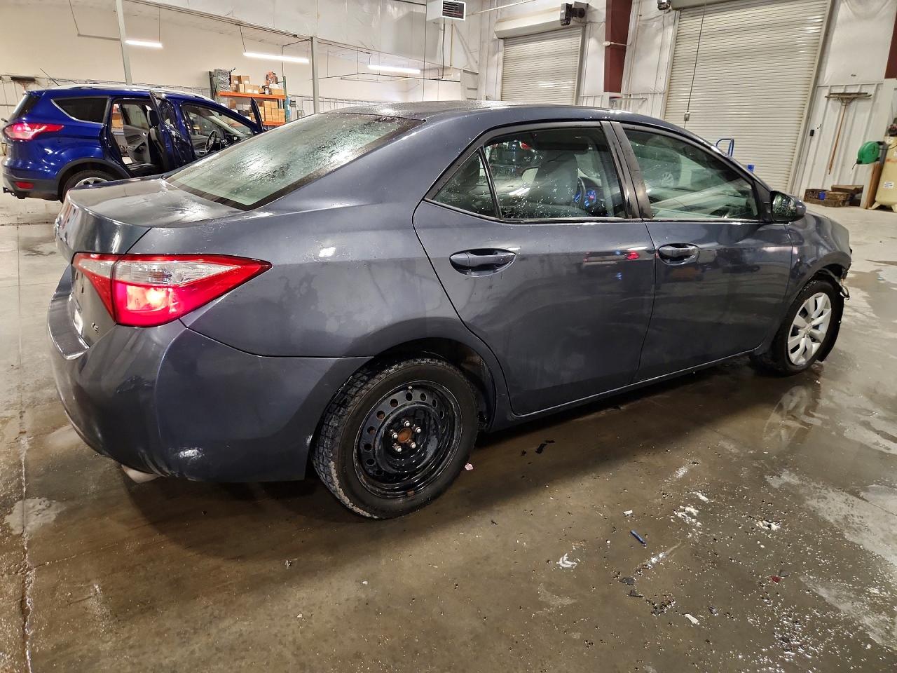 2015 Toyota Corolla Le Gray vin: 2T1BURHE8FC467554