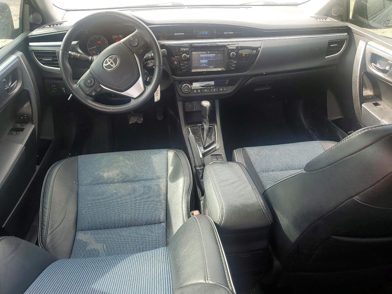 2015 Toyota Corolla S Plus Blue vin: 2T1BURHE8FC469255