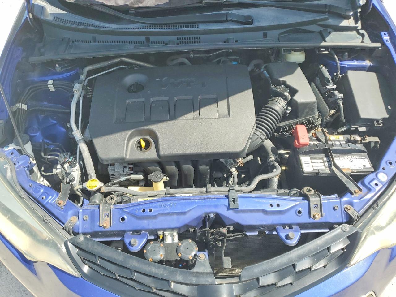 2015 Toyota Corolla S Plus Blue vin: 2T1BURHE8FC477730