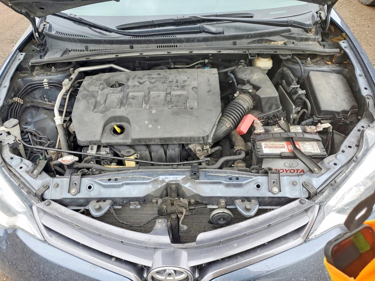 2016 Toyota Corolla L Gray vin: 2T1BURHE8GC631788