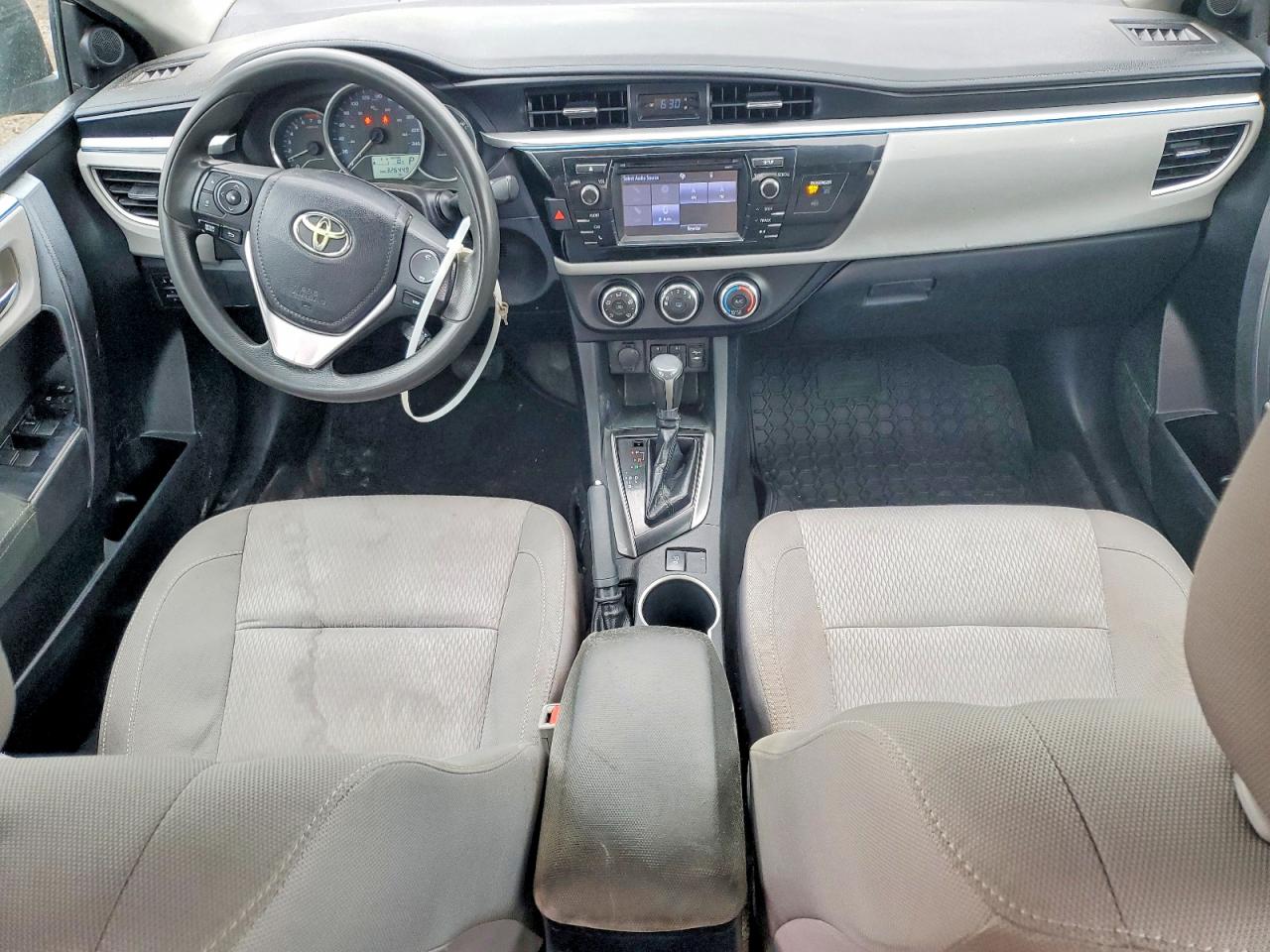 2016 Toyota Corolla L Gray vin: 2T1BURHE8GC631788