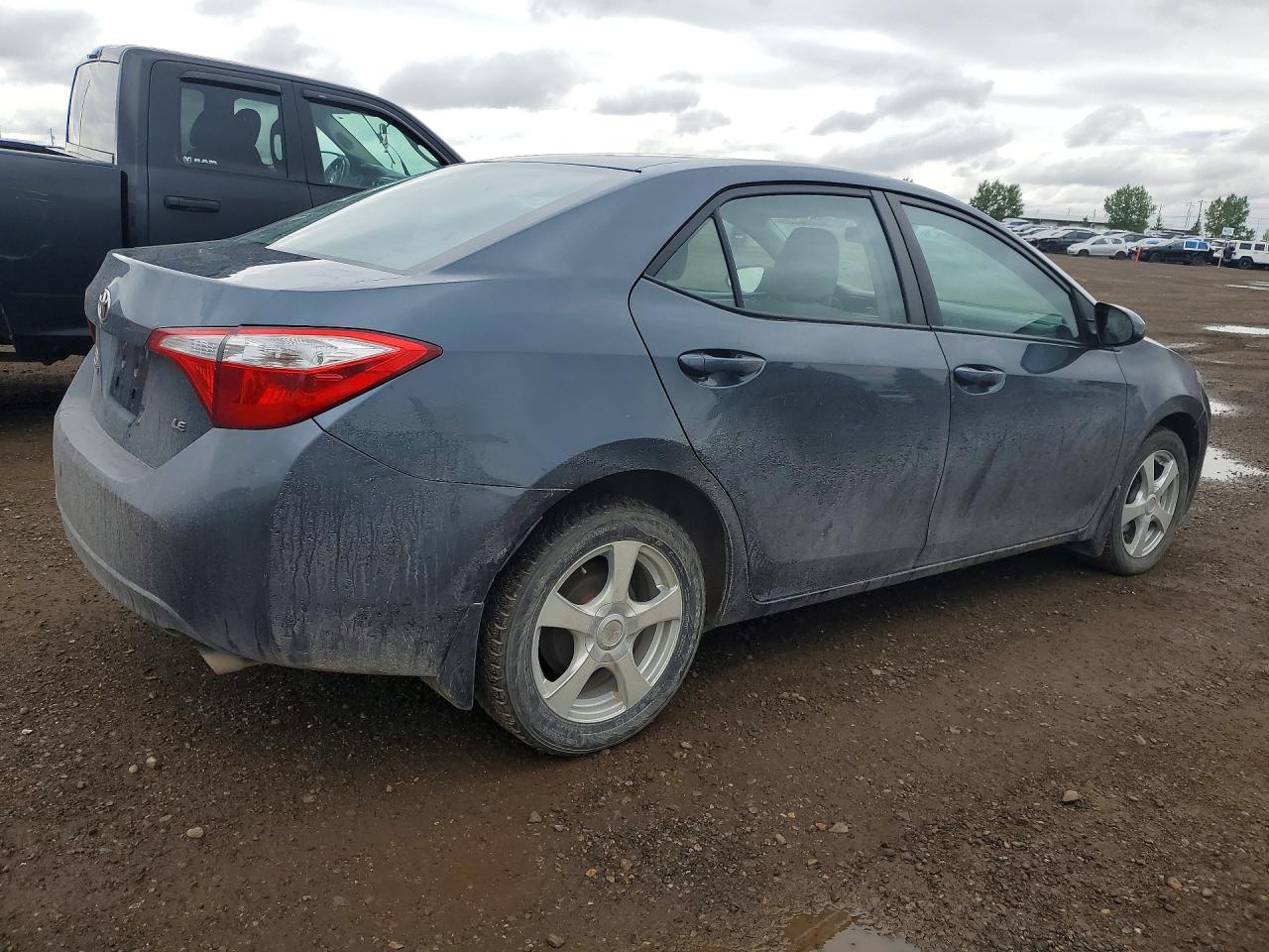 2016 Toyota Corolla L Gray vin: 2T1BURHE8GC631788