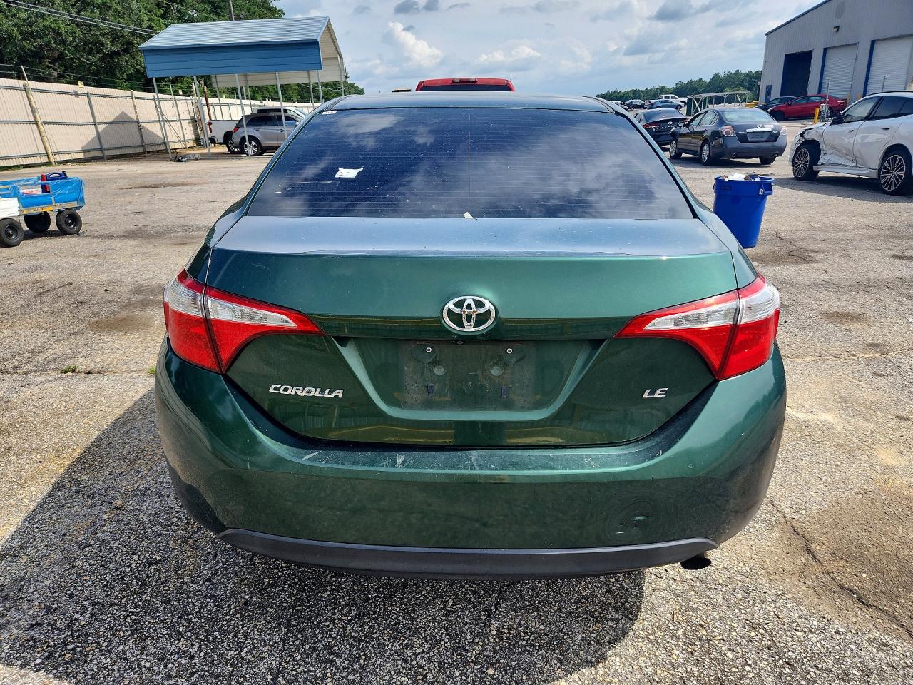2016 Toyota Corolla Le Green vin: 2T1BURHE8GC683406