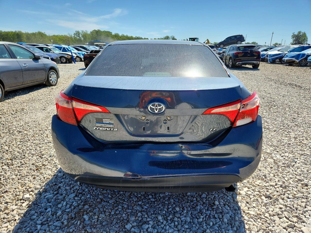 2017 Toyota Corolla Le Серый vin: 2T1BURHE8HC765282