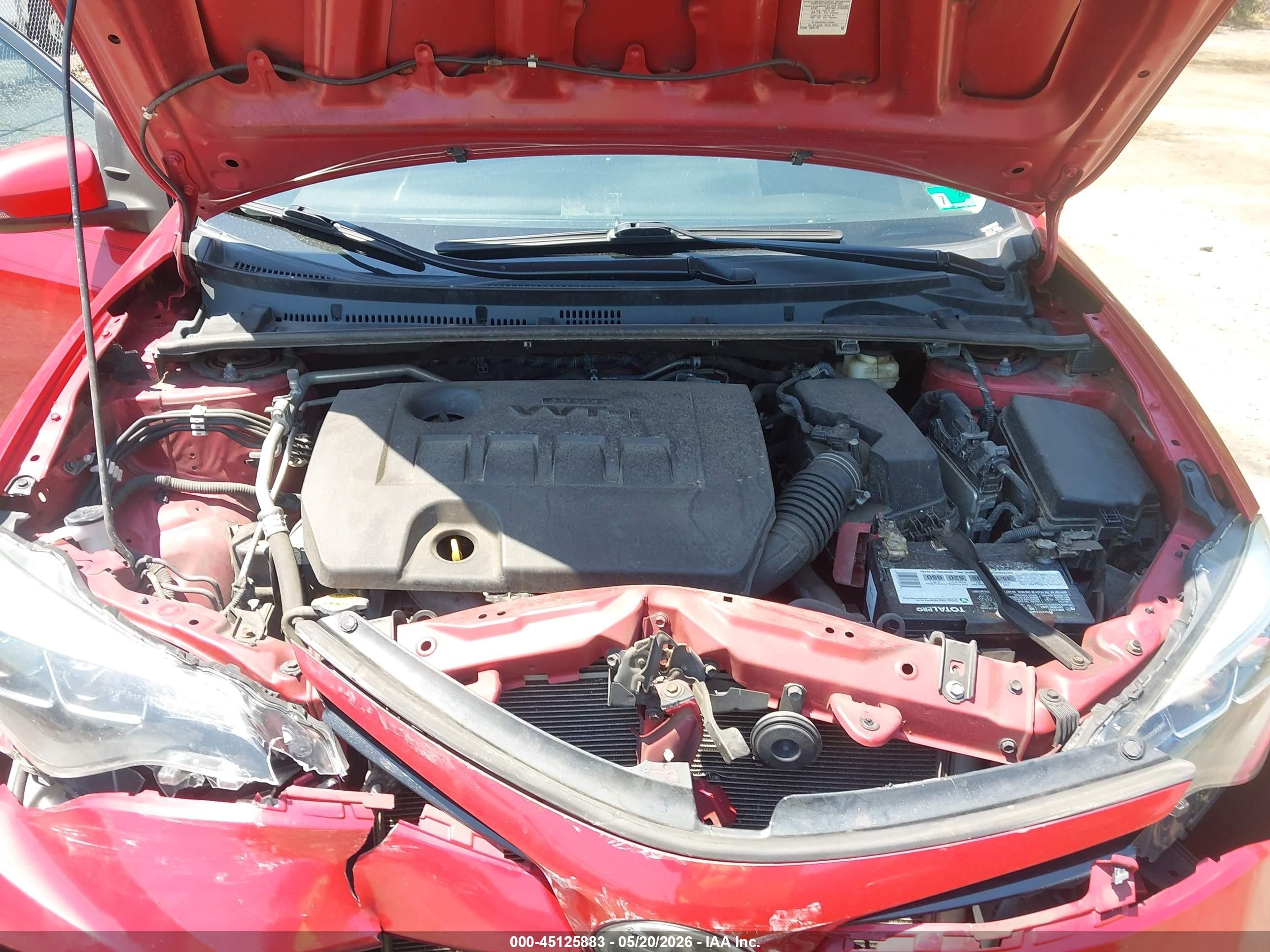 2017 Toyota Corolla Se Red vin: 2T1BURHE8HC785399