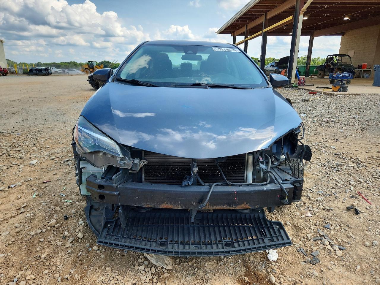 2018 Toyota Corolla Le Blue vin: 2T1BURHE8JC974222