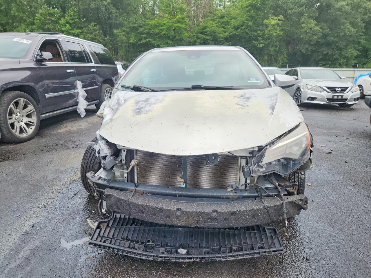 2019 Toyota Corolla Le Silver vin: 2T1BURHE8KC244585