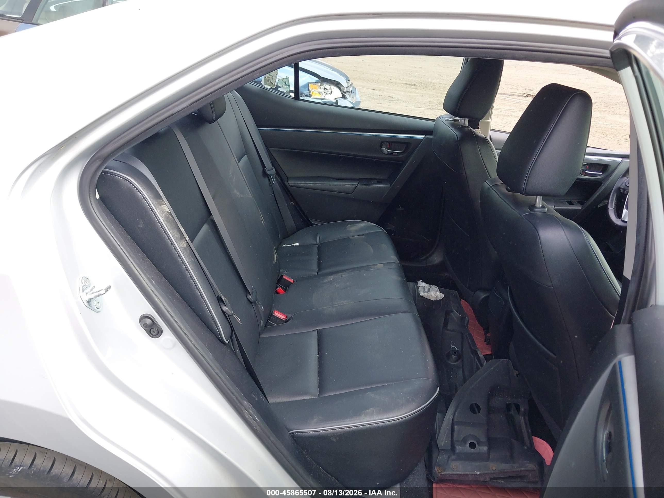 2014 Toyota Corolla S Premium Silver vin: 2T1BURHE9EC015157